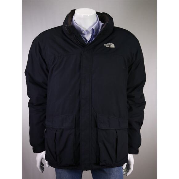 North Face Men's Vintage Black Neptuse Goose Down Puffer Jacket XXL - Picture 2 of 10